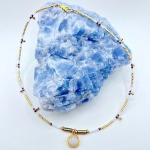 Moonstone necklace